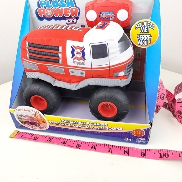 PLUSH Power RC, Remote Control Fire Truck with Soft Body and 2-Way Steering - Picture 9 of 12